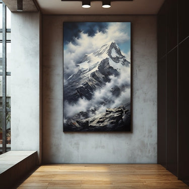 Mountains Acrylic Painting